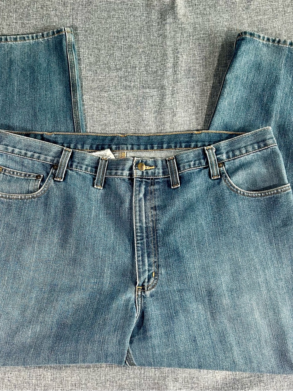 Carhartt Men's Medium Blue Relaxed Fit Jeans 46x30